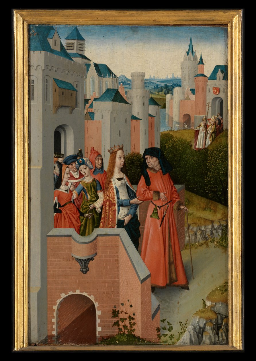 Paneel uit de Legende van St. Ursula door Master of the Legend of St. Ursula