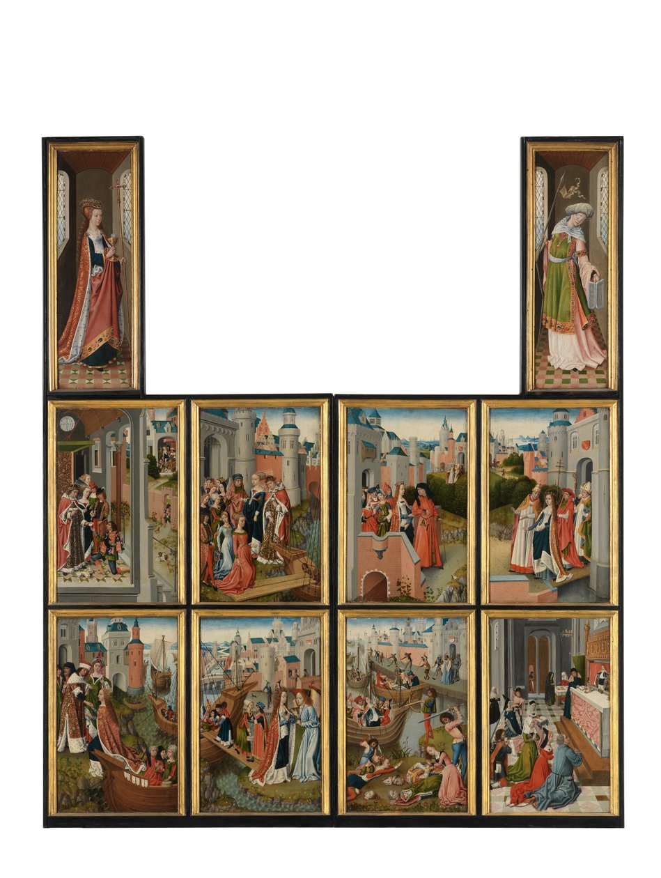 De Legende van St. Ursula door Master of the Legend of St. Ursula