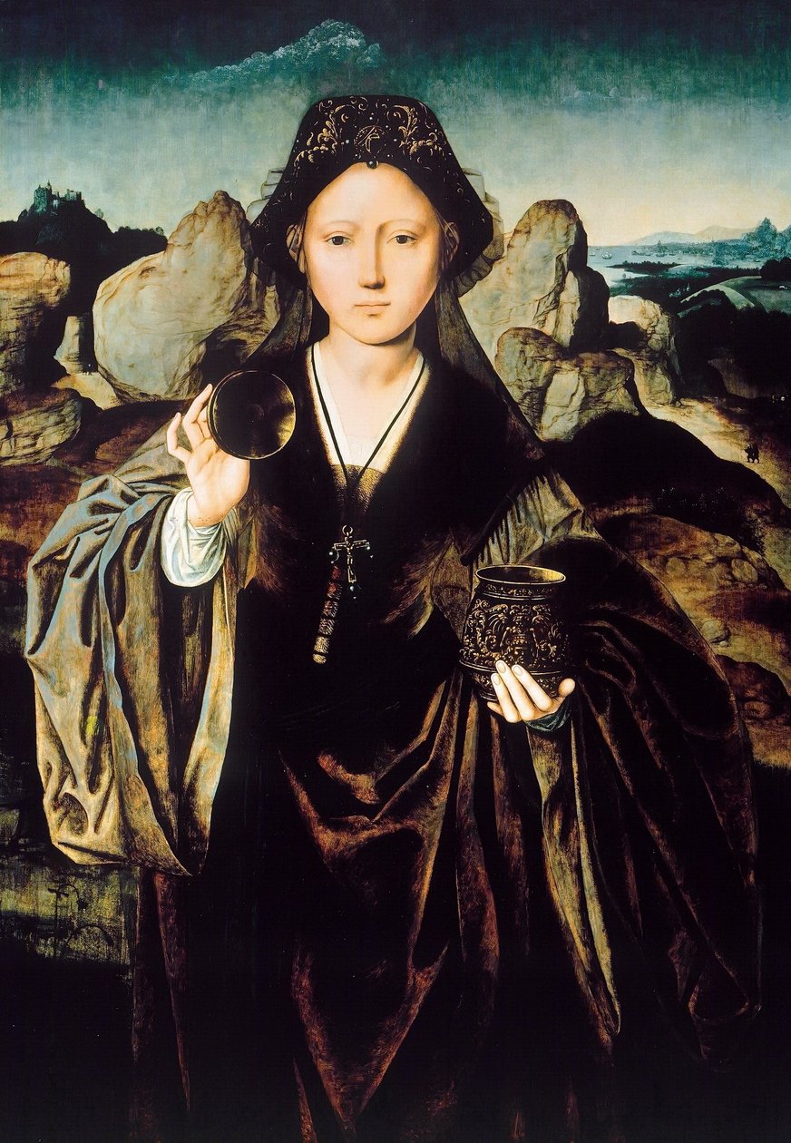 Maria Magdalena door Master of the Mansi Magdalen