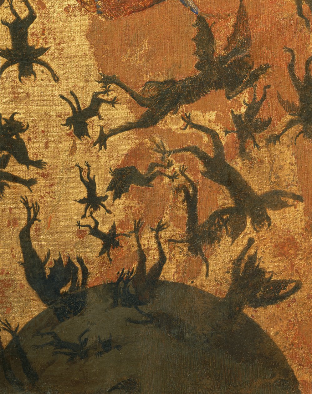 De val van de opstandige engelen ... door Master of the Rebel Angels
