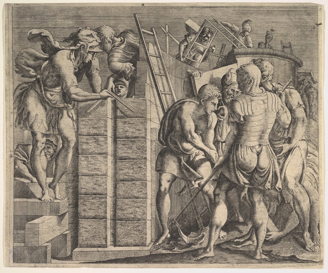 Cadmus Sticht Thebe door Master of the Story of Cadmus