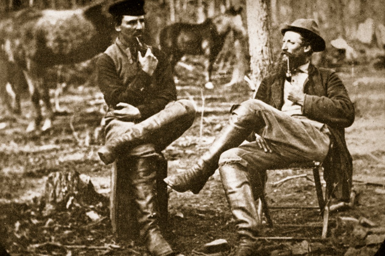 Bespreking van de Waarschijnlijkheden van een Vooruitgang, 1861-65 door Mathew B. Brady