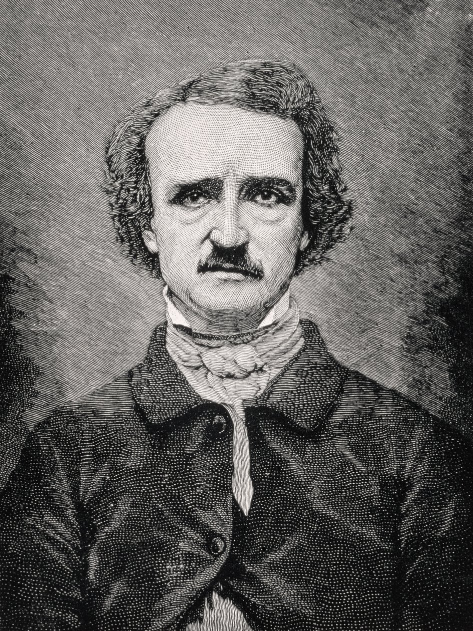 Edgar Allan Poe (1809-1849) door Mathew B. Brady