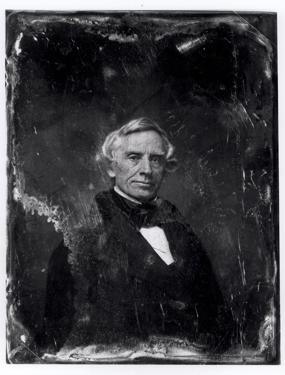 Samuel Morse (1791-1872) c.1844-60 door Mathew B. Brady