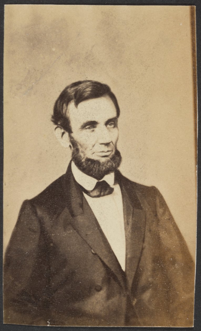 [Abraham Lincoln] door Mathew B. Brady