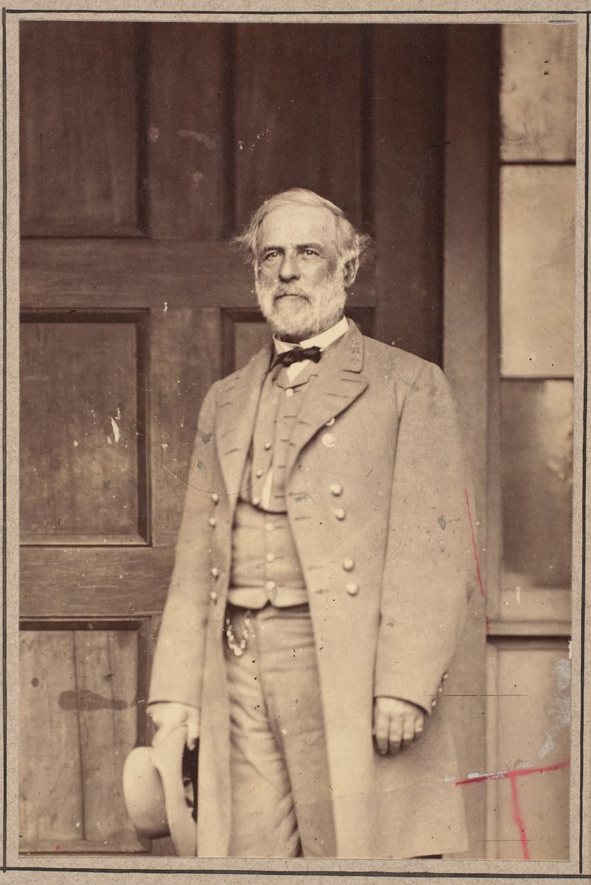 Generaal Robert E. Lee door Mathew B. Brady