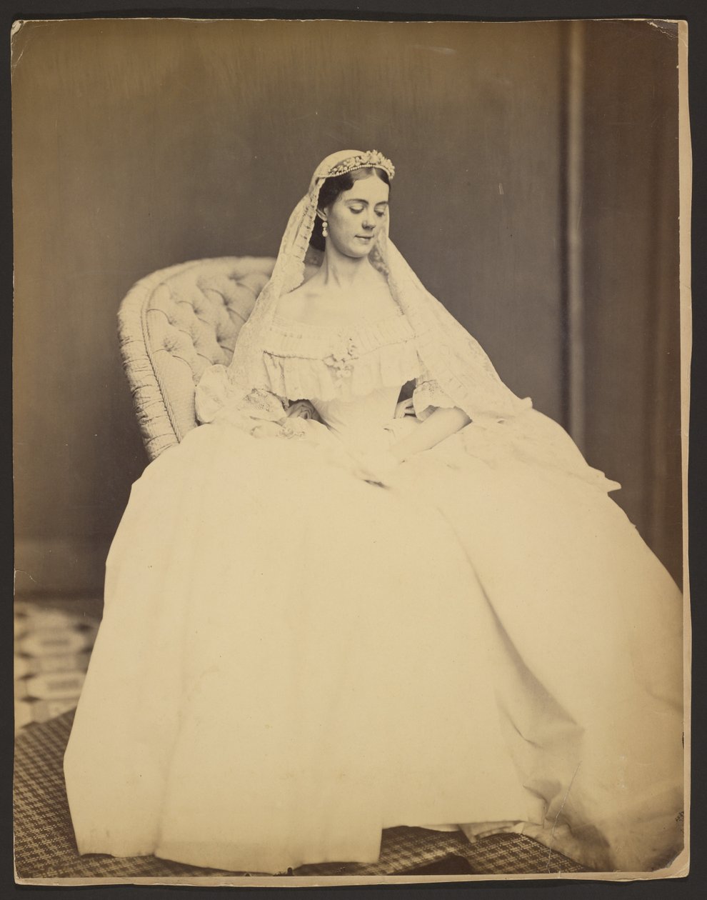 [Kate Chase Sprague] door Mathew B. Brady