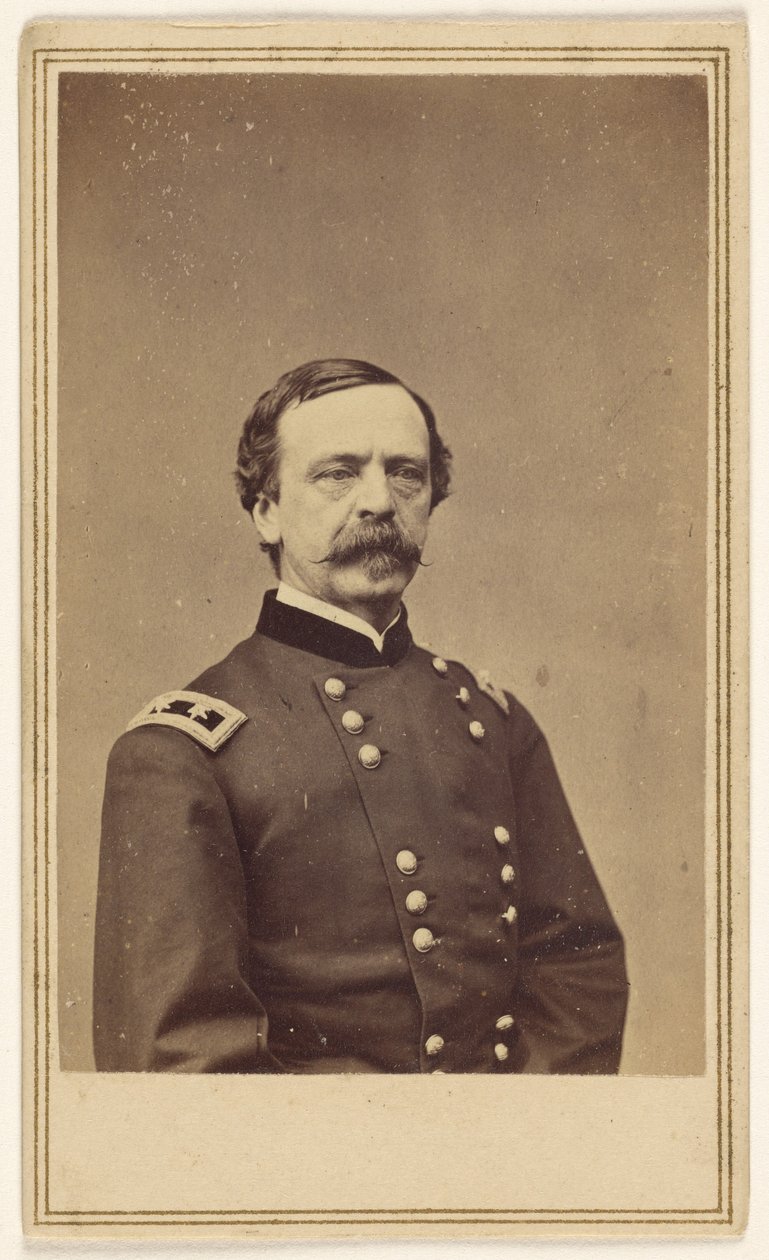 [Generaal-majoor Daniel Edgar] Sickles (1825 - 1914) door Mathew B. Brady