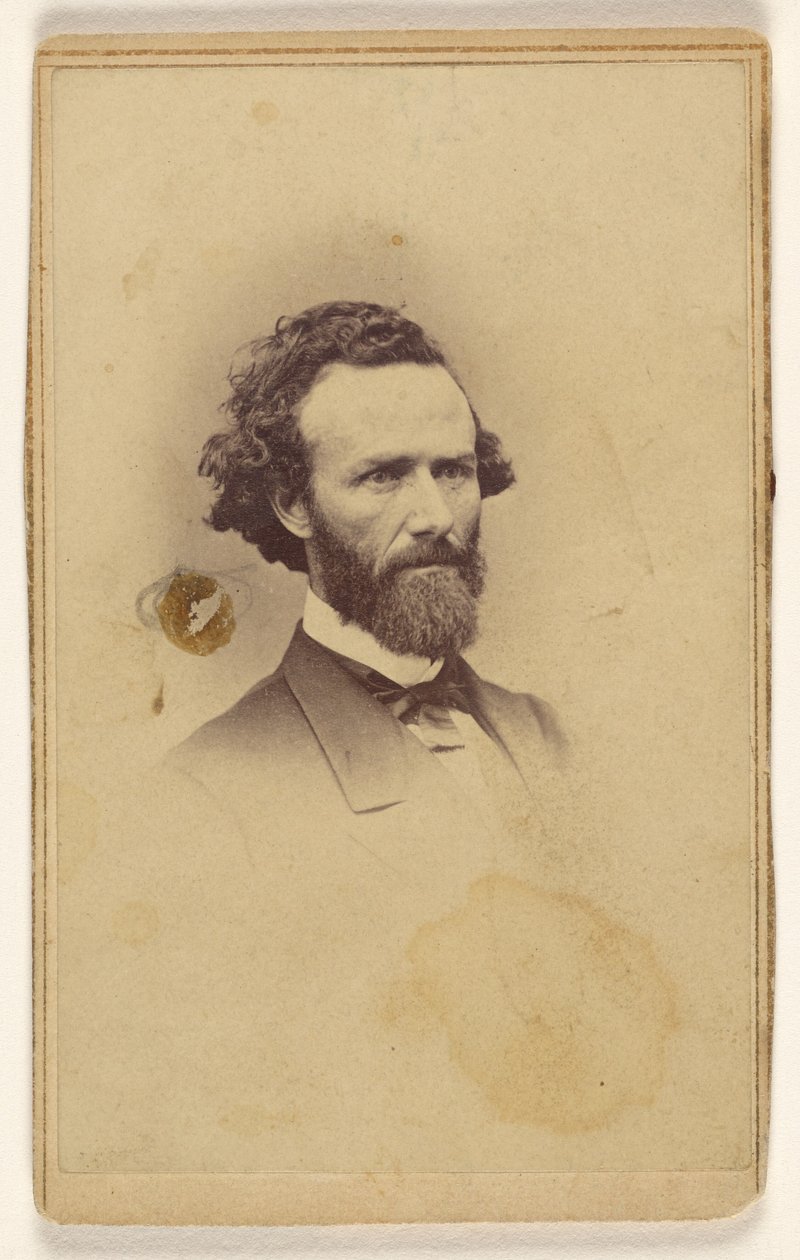 [Niet-geïdentificeerde bebaarde man] door Mathew B. Brady