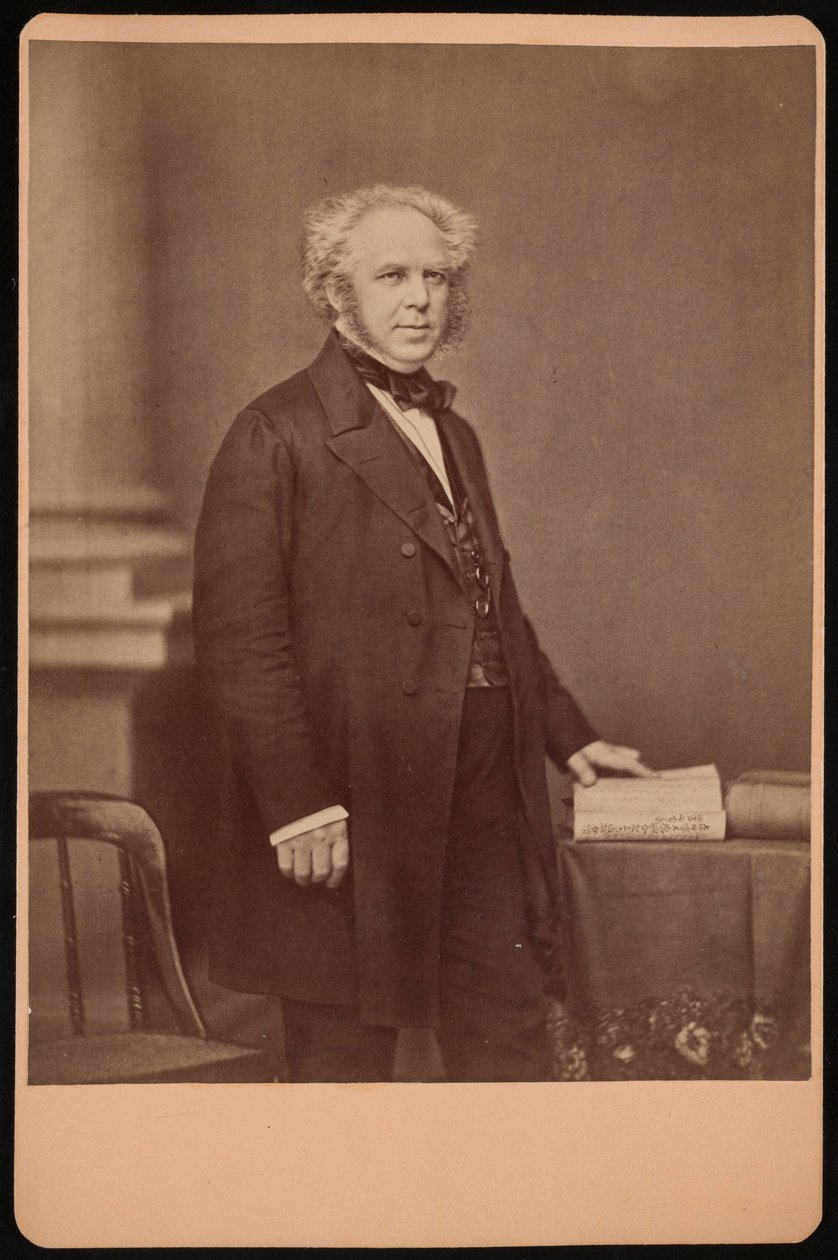 Portret van Peter Parker 1804-1888, voor 1888 door Mathew Brady