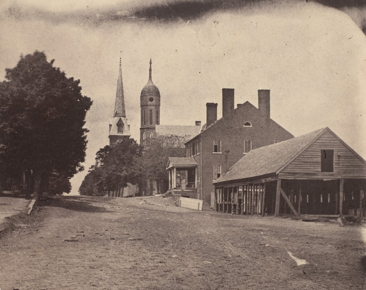 Tweede Korps Ziekenhuis, Washington, D.C. door Mathew Brady