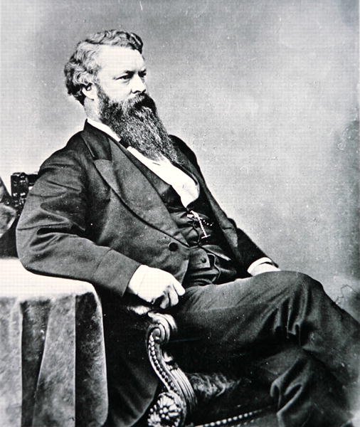William Belknap (1829-90) 1876 door Mathew Brady