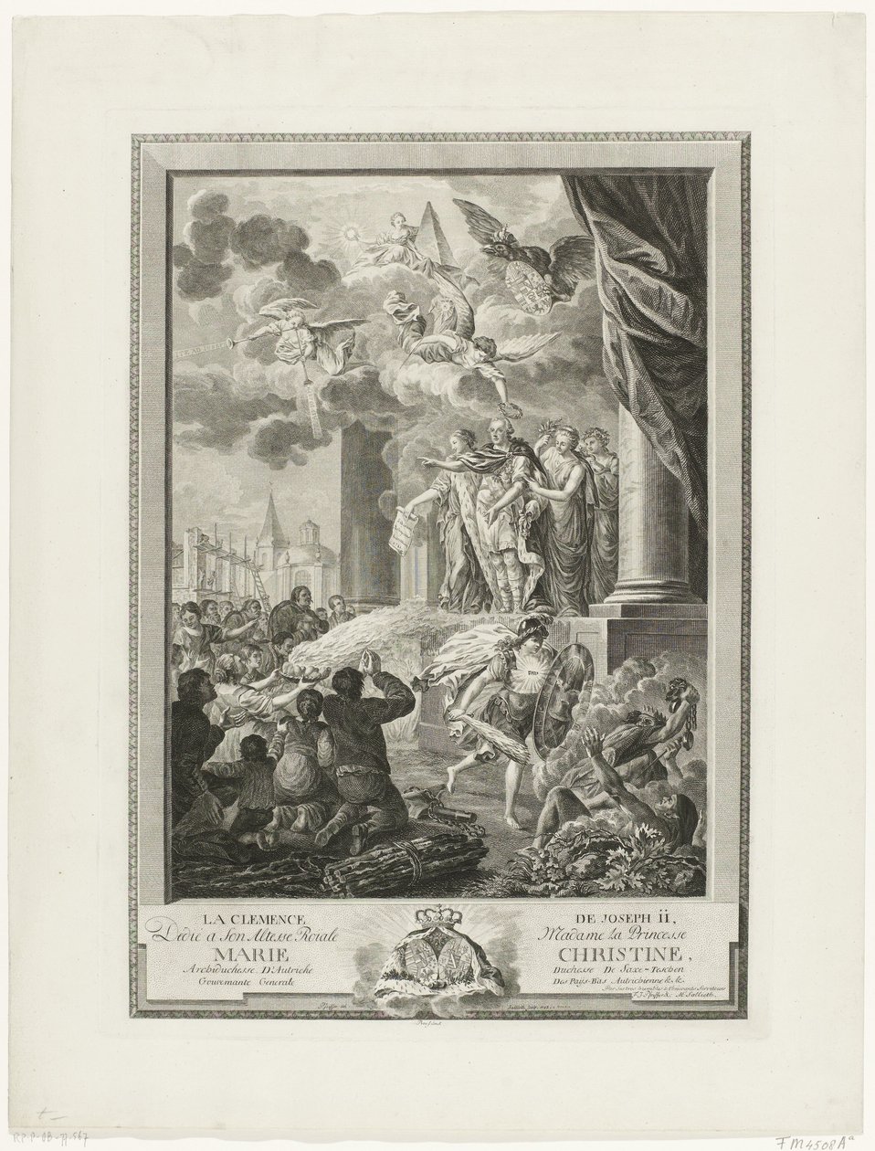 Clementie van keizer Jozef II aan de protestanten, 1783 door Mathias de Sallieth