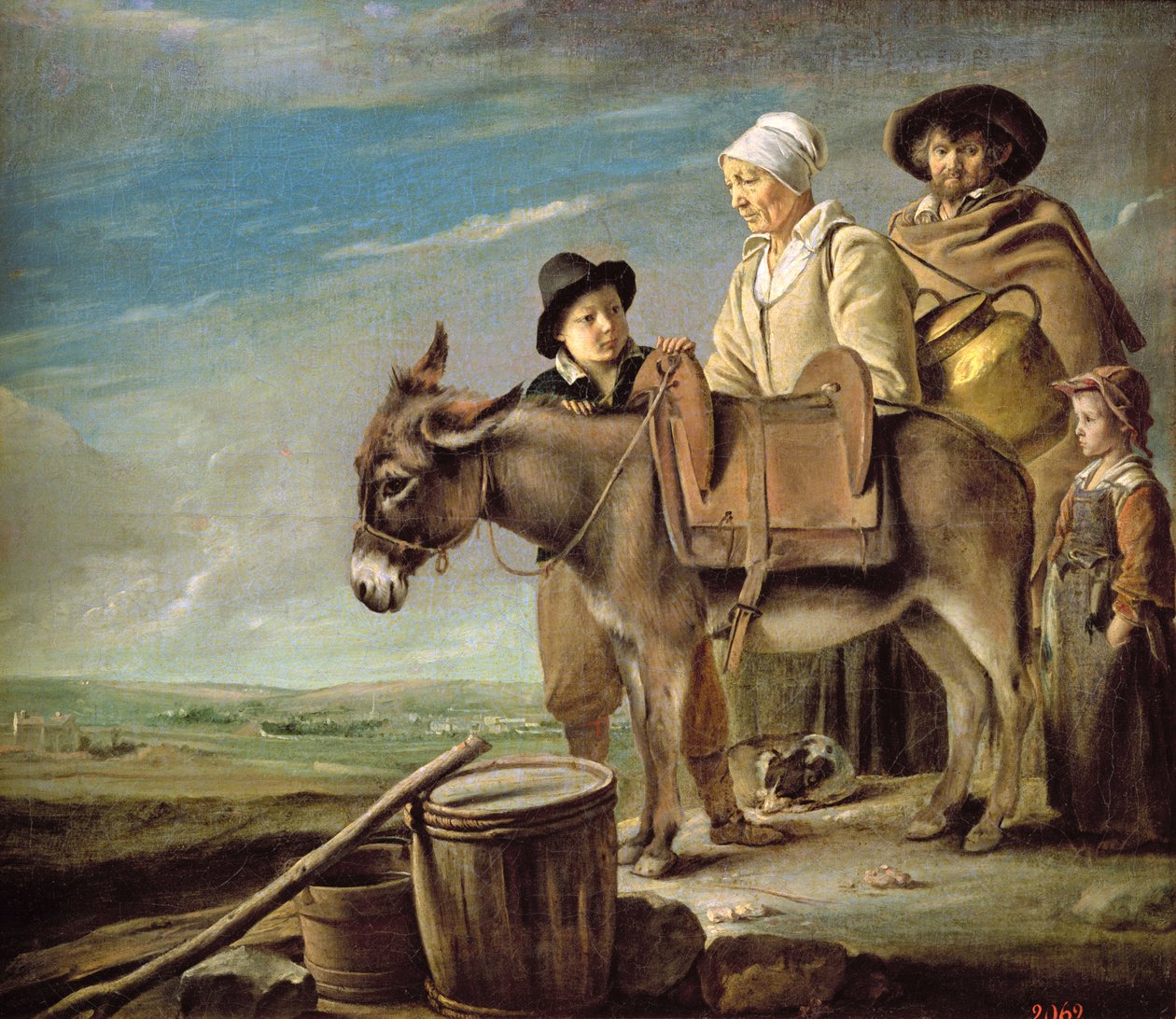 De ezel door Mathieu Le Nain