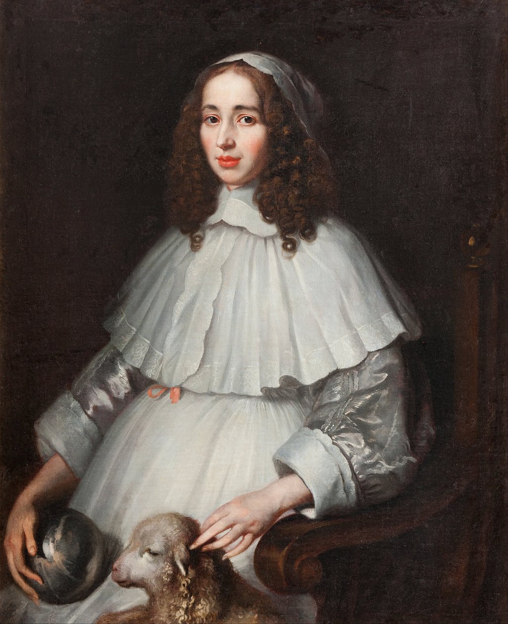 Anna Margareta von Haugwitz c.1650 door Mattaus the Younger Merian