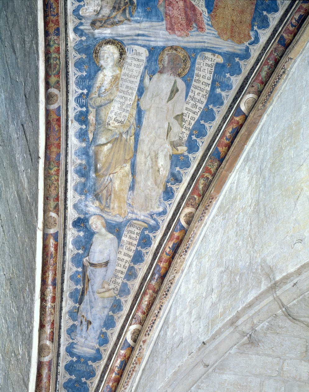 De Profeten uit La Salle de la Grande Audience (De Audience Kamer) ca. 1353 door Matteo Giovanetti
