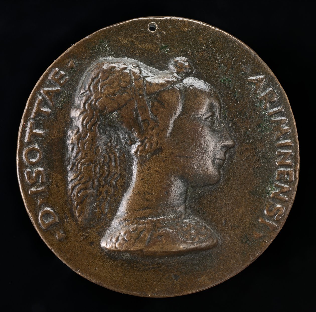 Isotta degli Atti, 1432-1474, Minnares 1446, daarna Vrouw na 1453, van Sigismondo Malatesta door Matteo di Andrea de Pasti