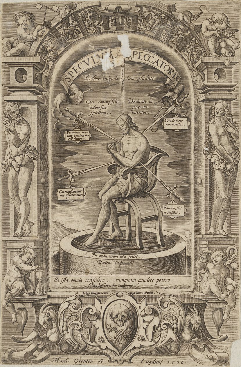 Specvlvm Peccatoris door Matthaus Greuter