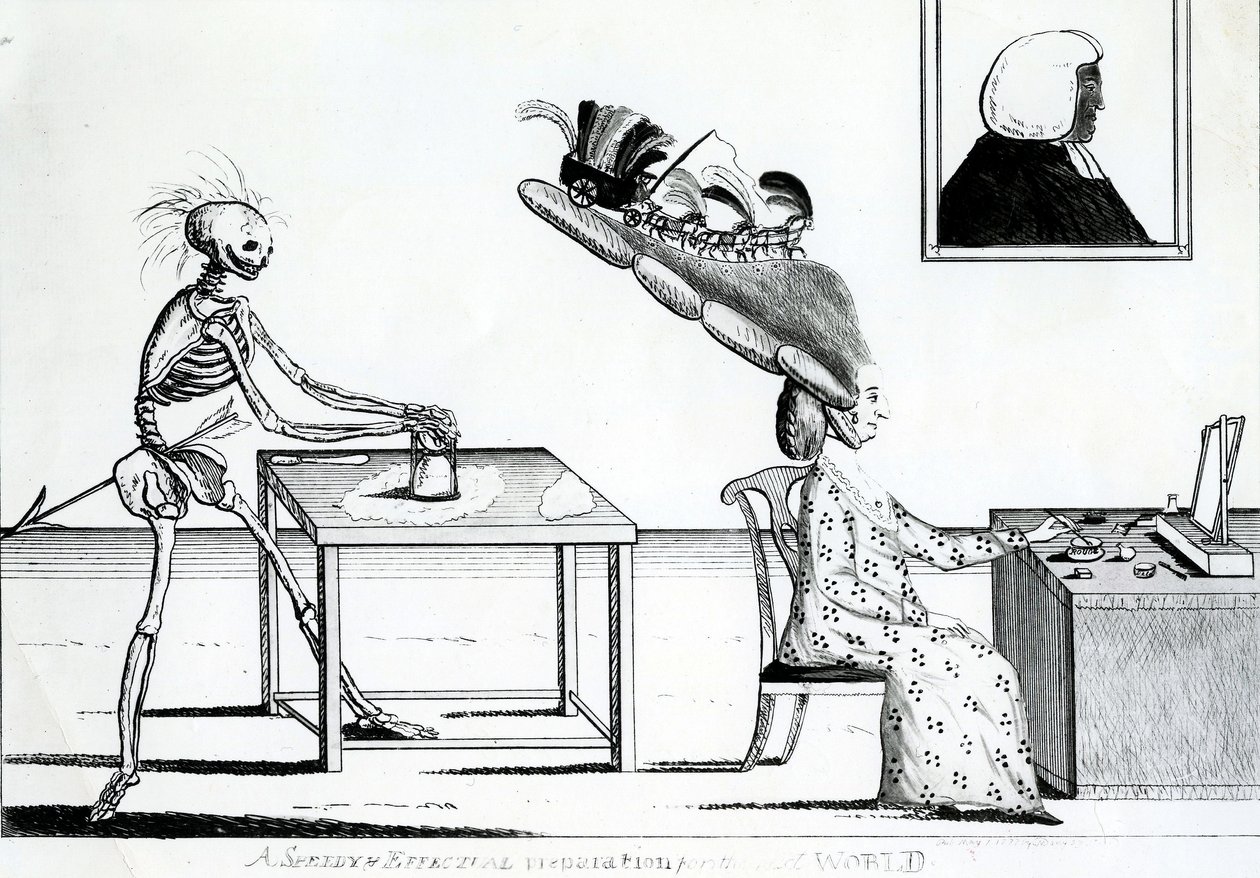 Een snelle en doeltreffende voorbereiding op de volgende wereld, 1777 door Matthew or Matthias Darly
