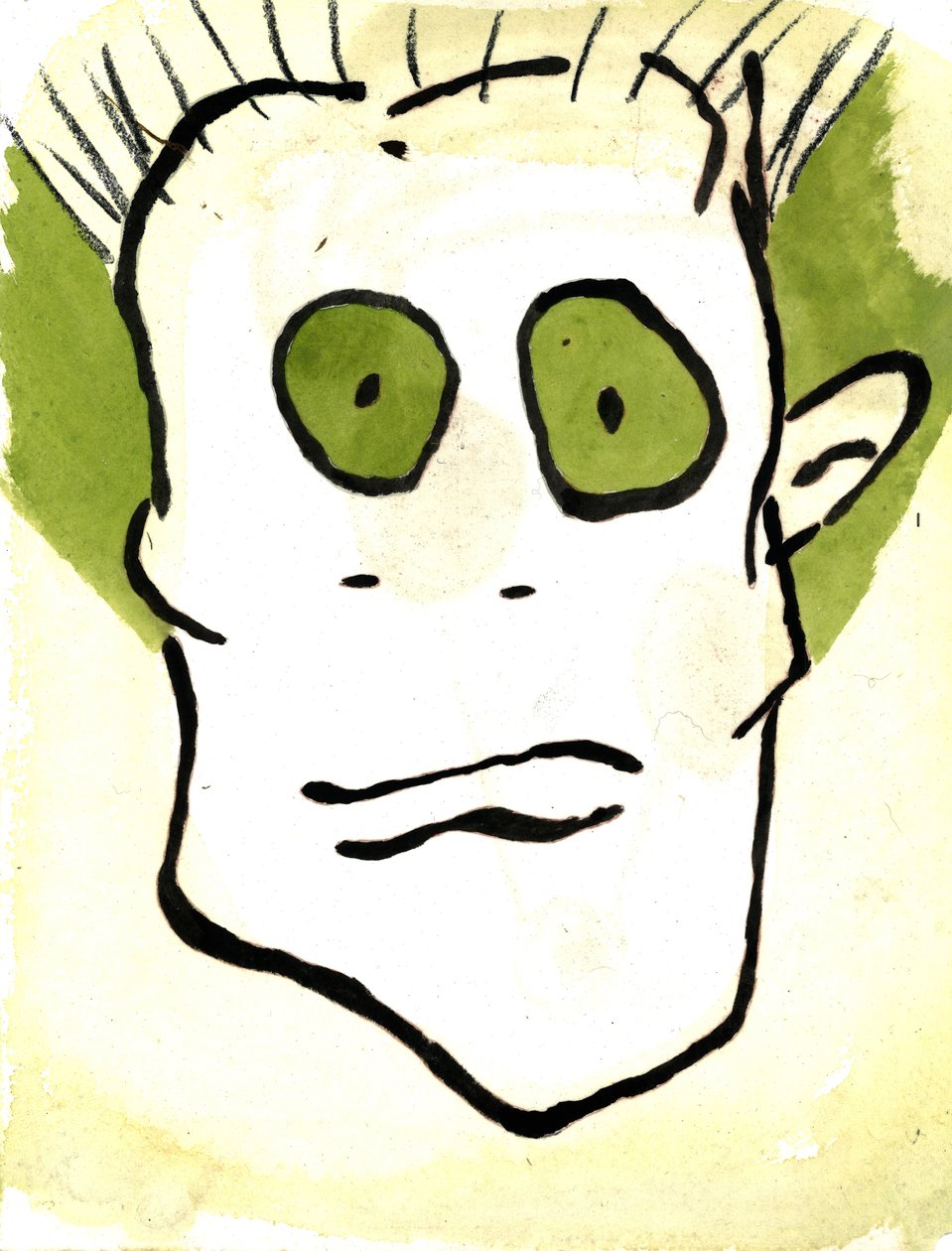 Terry, 2021 (aquarel) door Matthew Hilton