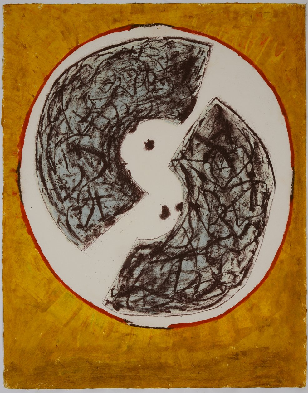 via incarnata, 2008 (litho  stencil) door Matthew Hilton