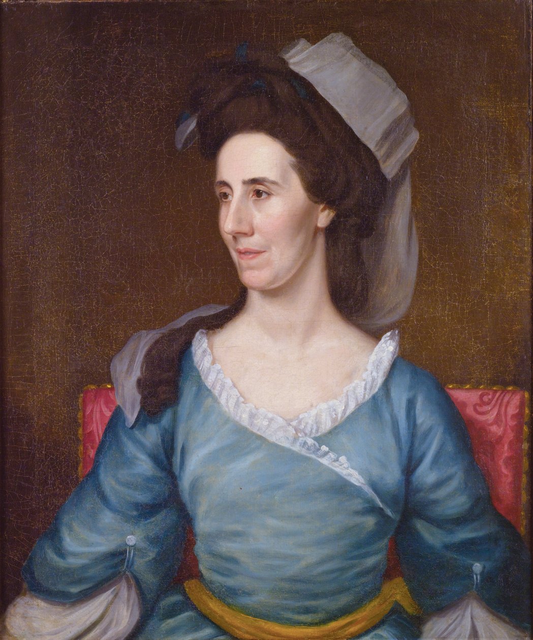 Mevrouw Elias Boudinot (Princeton, New Jersey, 21 juli 1736 - Burlington, New Jersey, 28 oktober 1808) door Matthew Pratt
