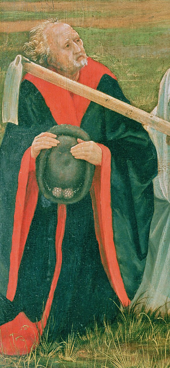 Altaarstuk van Onze-Lieve-Vrouw van de Sneeuw, ca.1519 (detail) door Matthias Grünewald