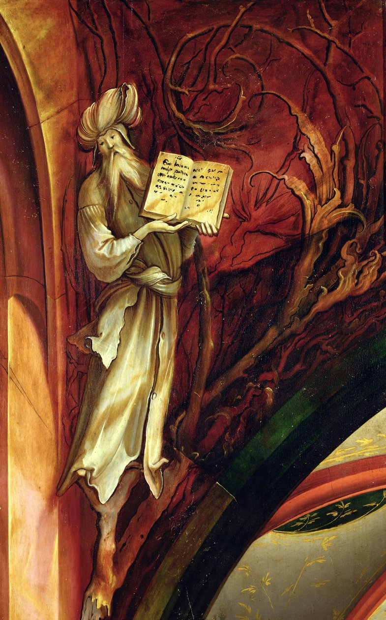De profeet Jesaja, van het Isenheim Altaarstuk, c.1512-16 door Matthias Grünewald