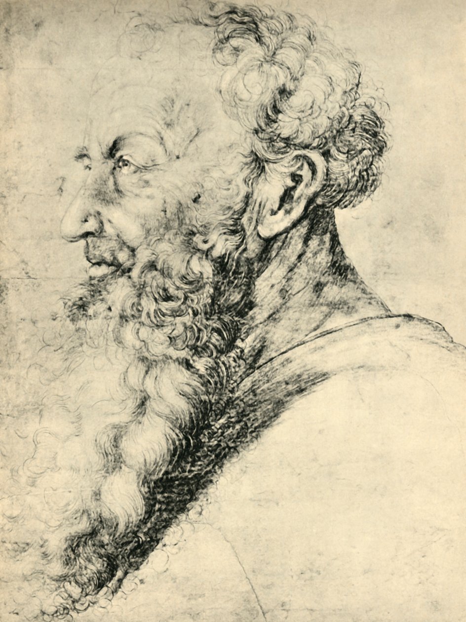 Portret van Guido Guersi, 1513-1515, 1943 door Matthias Gruenewald