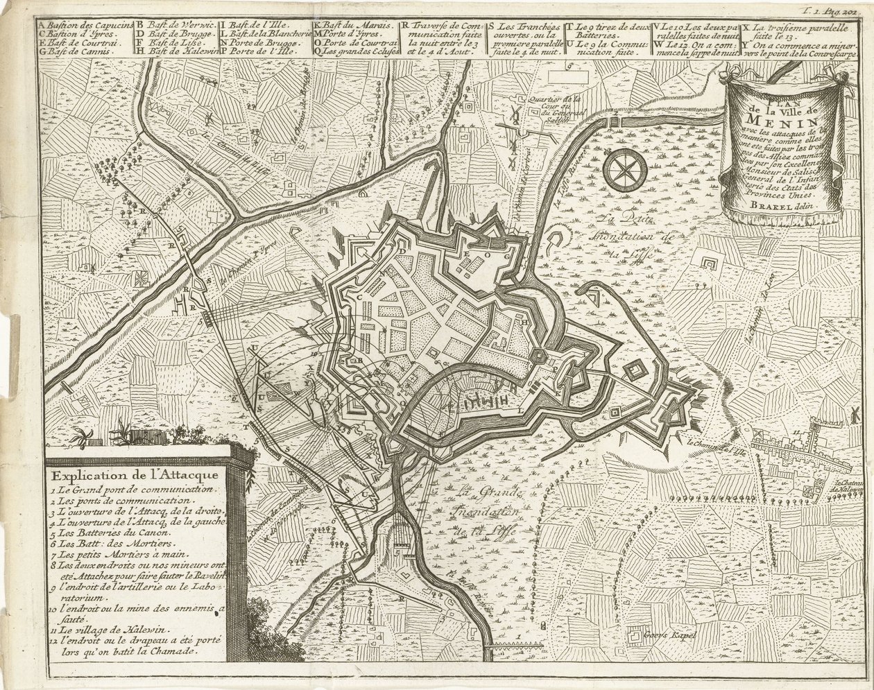 Beleg van Menen, 1706 door Matthijs Pool (possibly)