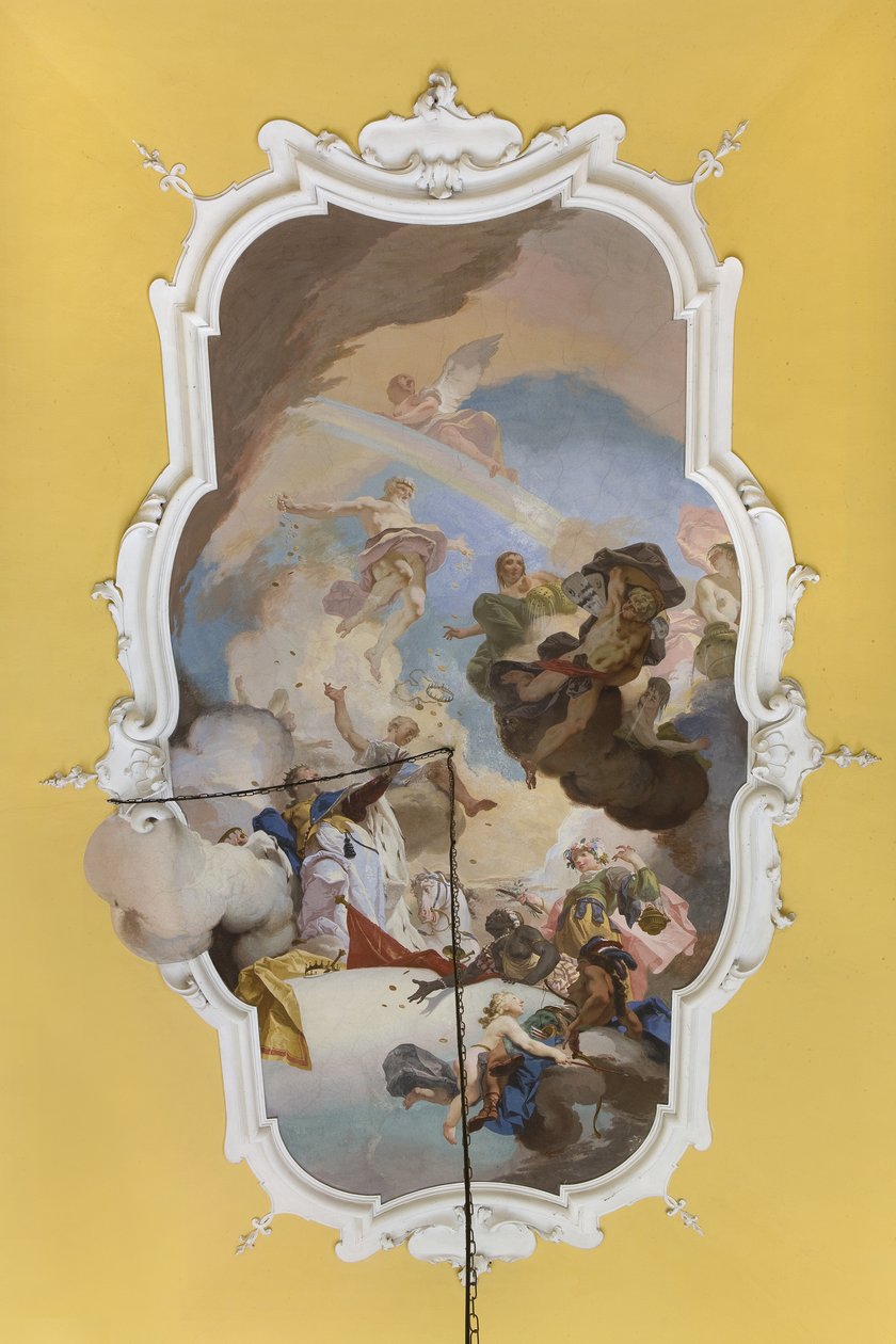 Jupiter en de vier continenten door Mattia Bortoloni