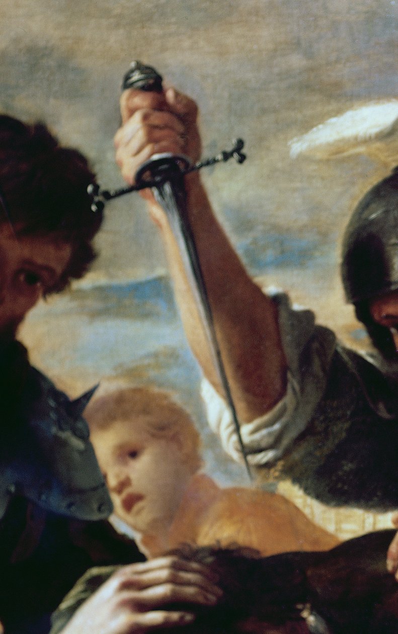 Het Feest van Absalom (detail) door Mattia Preti