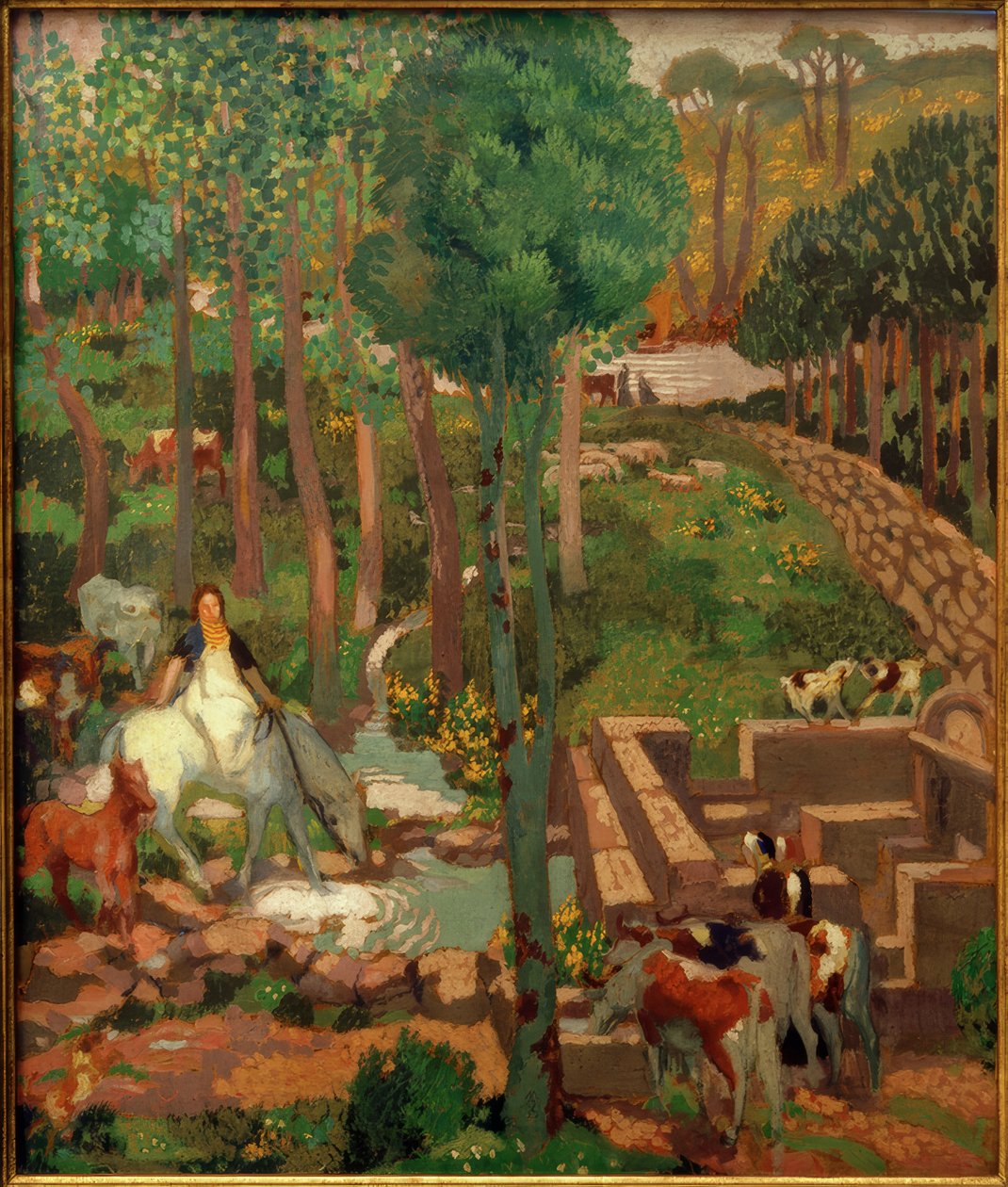 Epona, godin van de kuddes door Maurice Denis