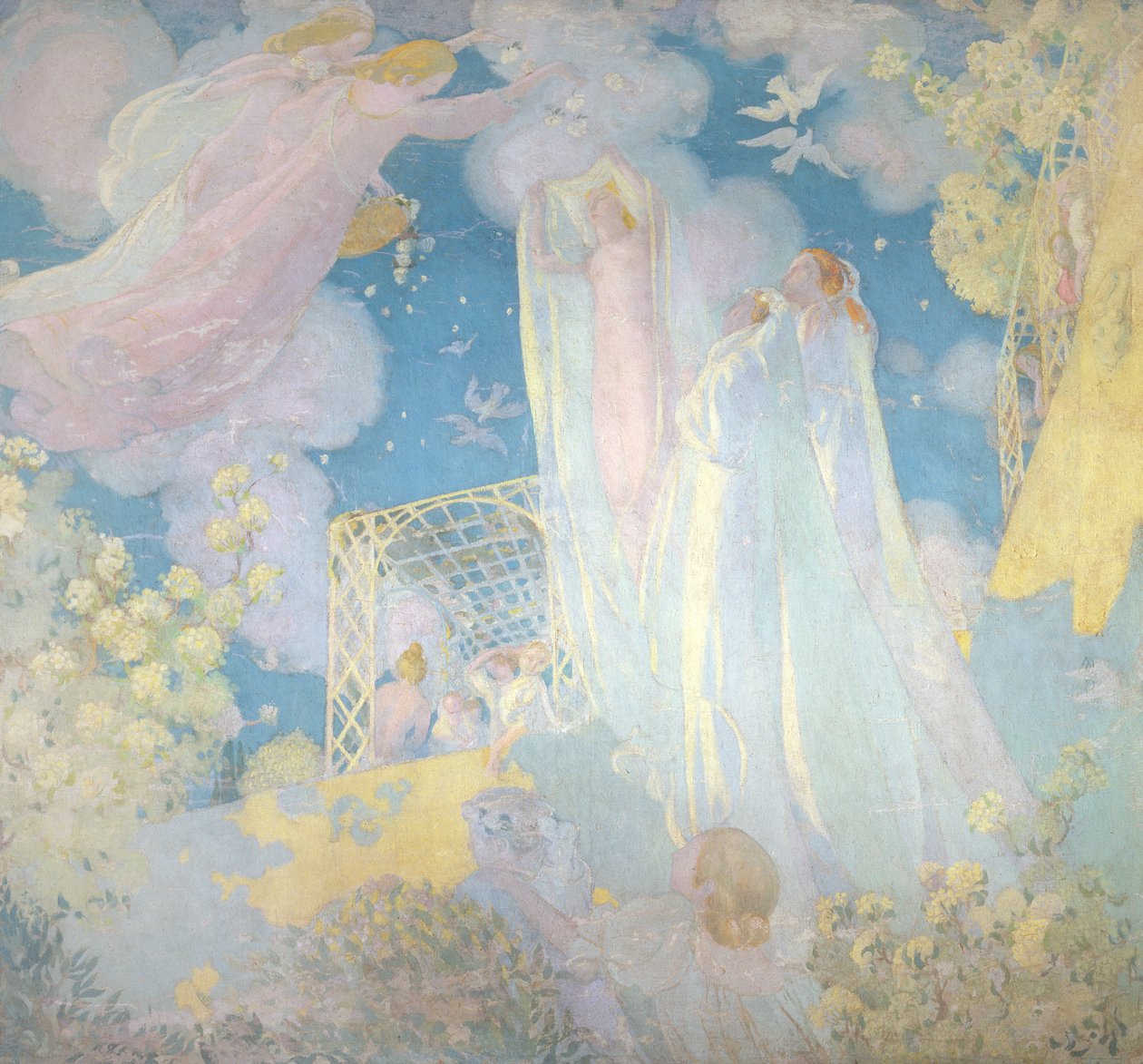 Lente, 1896 door Maurice Denis