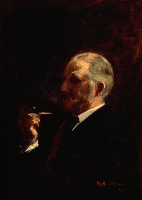 Portret van een man door Maurice Galbraith Cullen