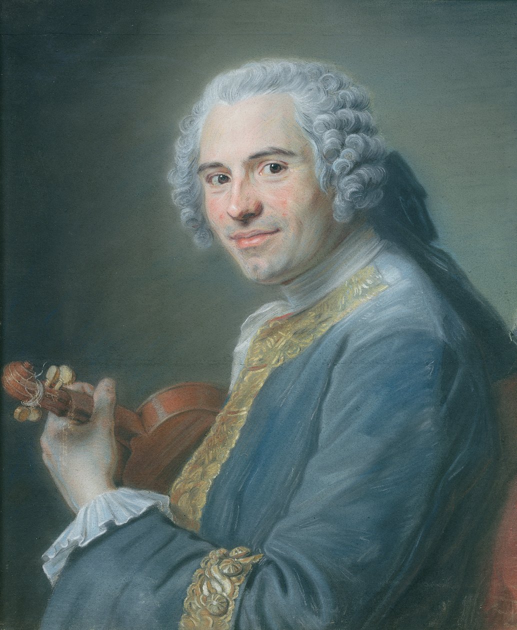 Jean-Joseph Cassanea de Mondonville door Maurice Quentin de La Tour