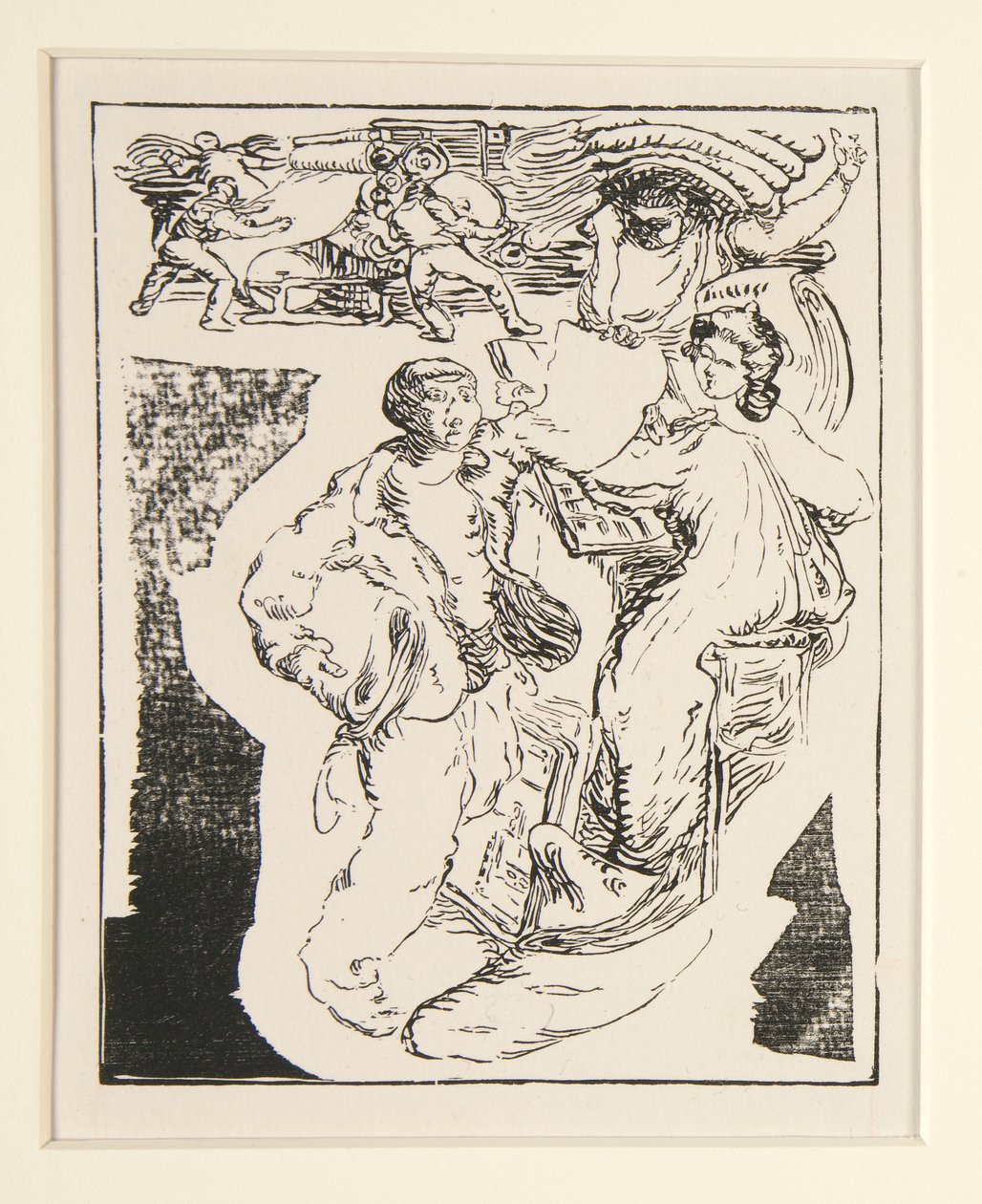 De straatverkopers van de gedachte; Straatverkoper en papier, p. 29 door Maurice Delcourt