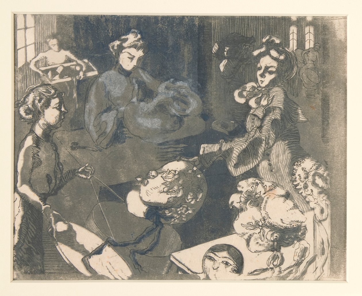 Hoedenwinkel door Maurice Delcourt