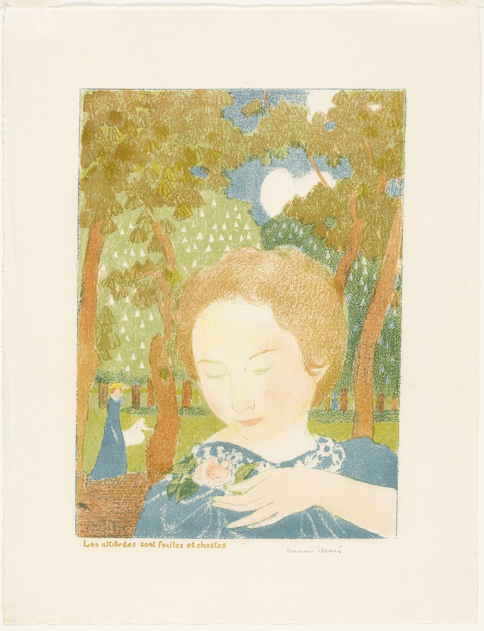 Houdingen zijn gemakkelijk en kuis, plaat twee uit Liefde door Maurice Denis