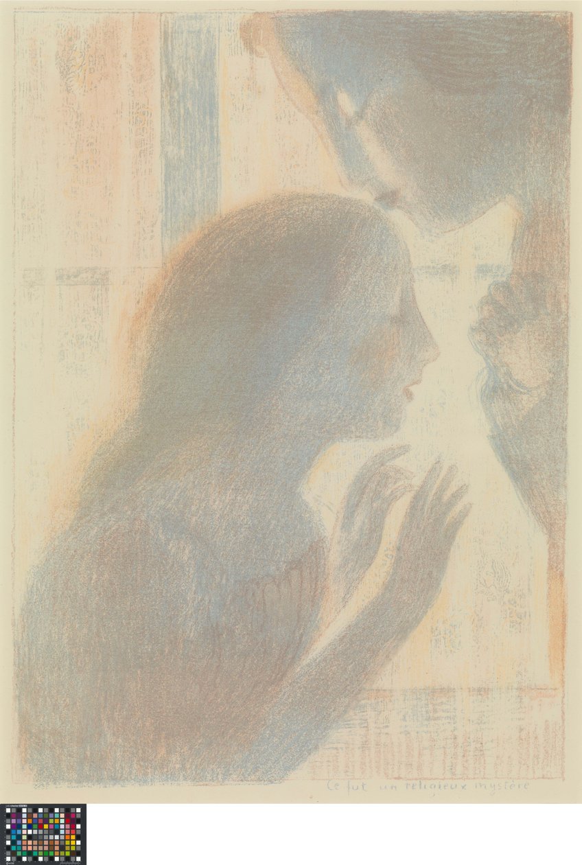 Het was een religieus mysterie, uit de serie Amour door Maurice Denis