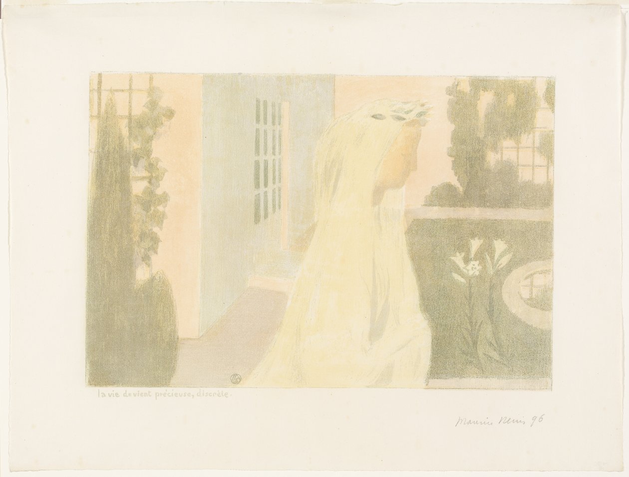 Het Leven Wordt Kostbaar, Discreet, plaat elf uit Liefde door Maurice Denis
