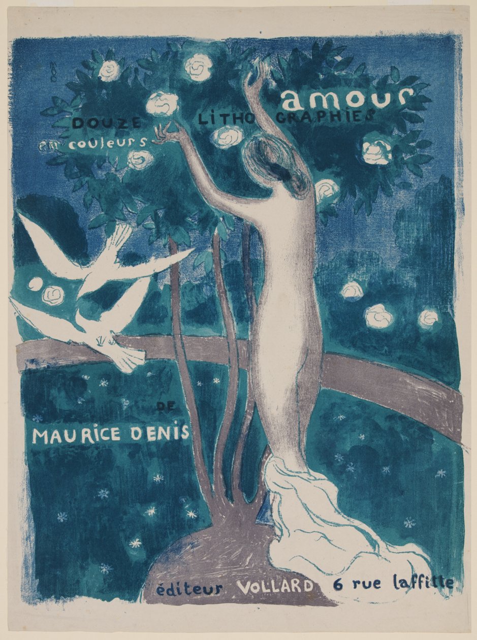 Liebe: Zwölf Lithografien in Farbe: Umschlag door Maurice Denis