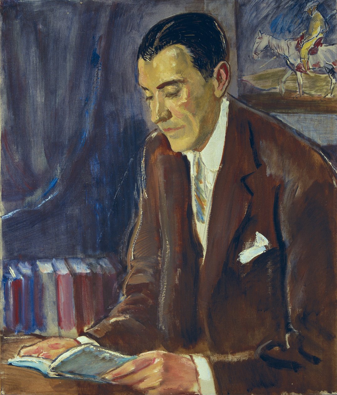 Portret van Ramon Perez de Ayala door Maurice Fromkes