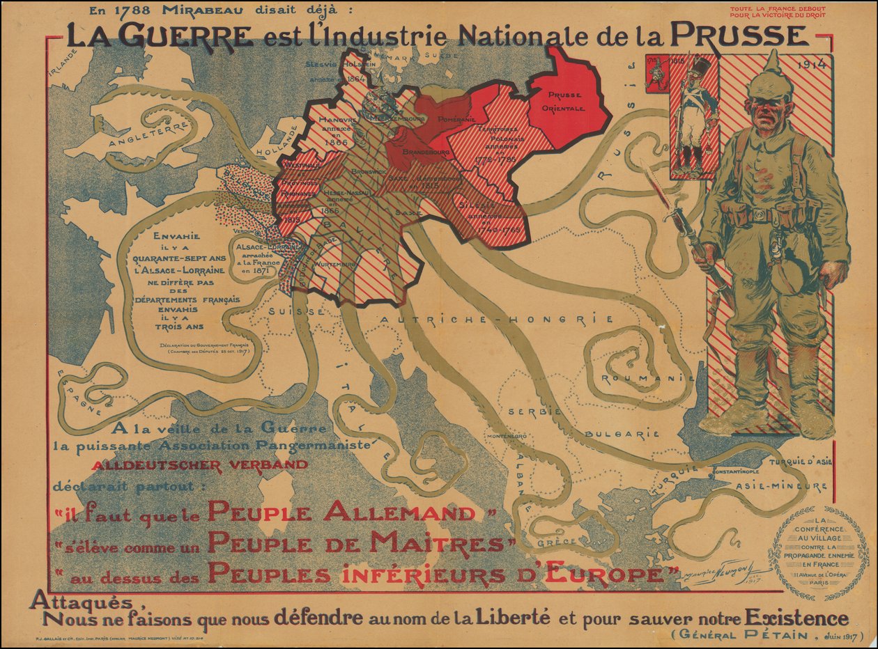 In 1788 zei Mirabeau al - Oorlog is de nationale industrie van Pruisen door Maurice Neumont