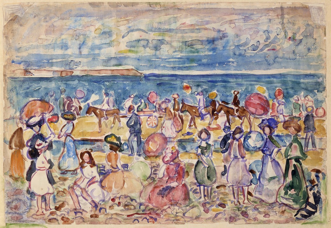 Vakantie in New England door Maurice Prendergast