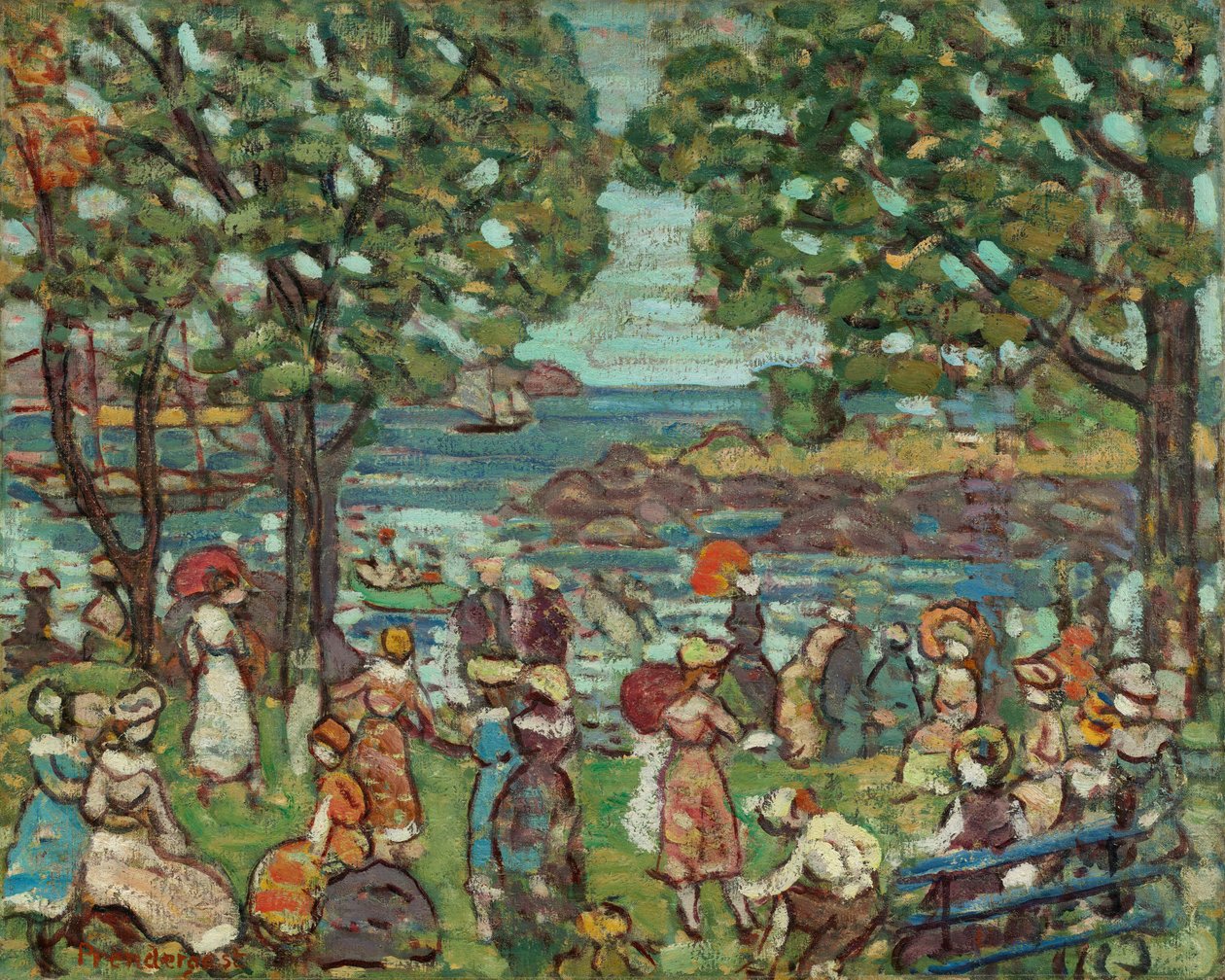 Salem Cove door Maurice Prendergast