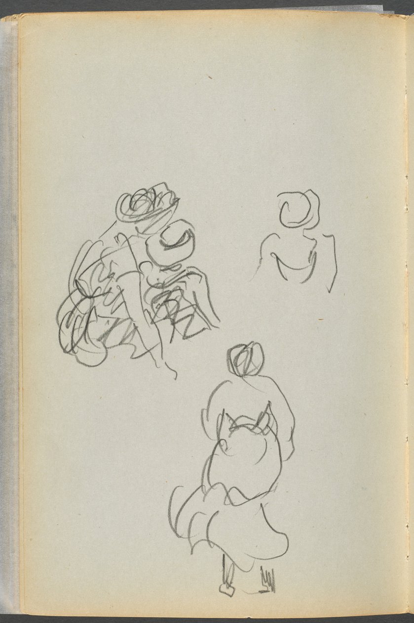 Schetsboek - The Granite Shore Hotel, Rockport, pagina 172: Afbeeldingen door Maurice Prendergast