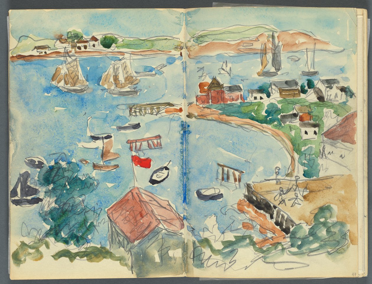 Schetsboek, The Dells, nr. 127, pagina