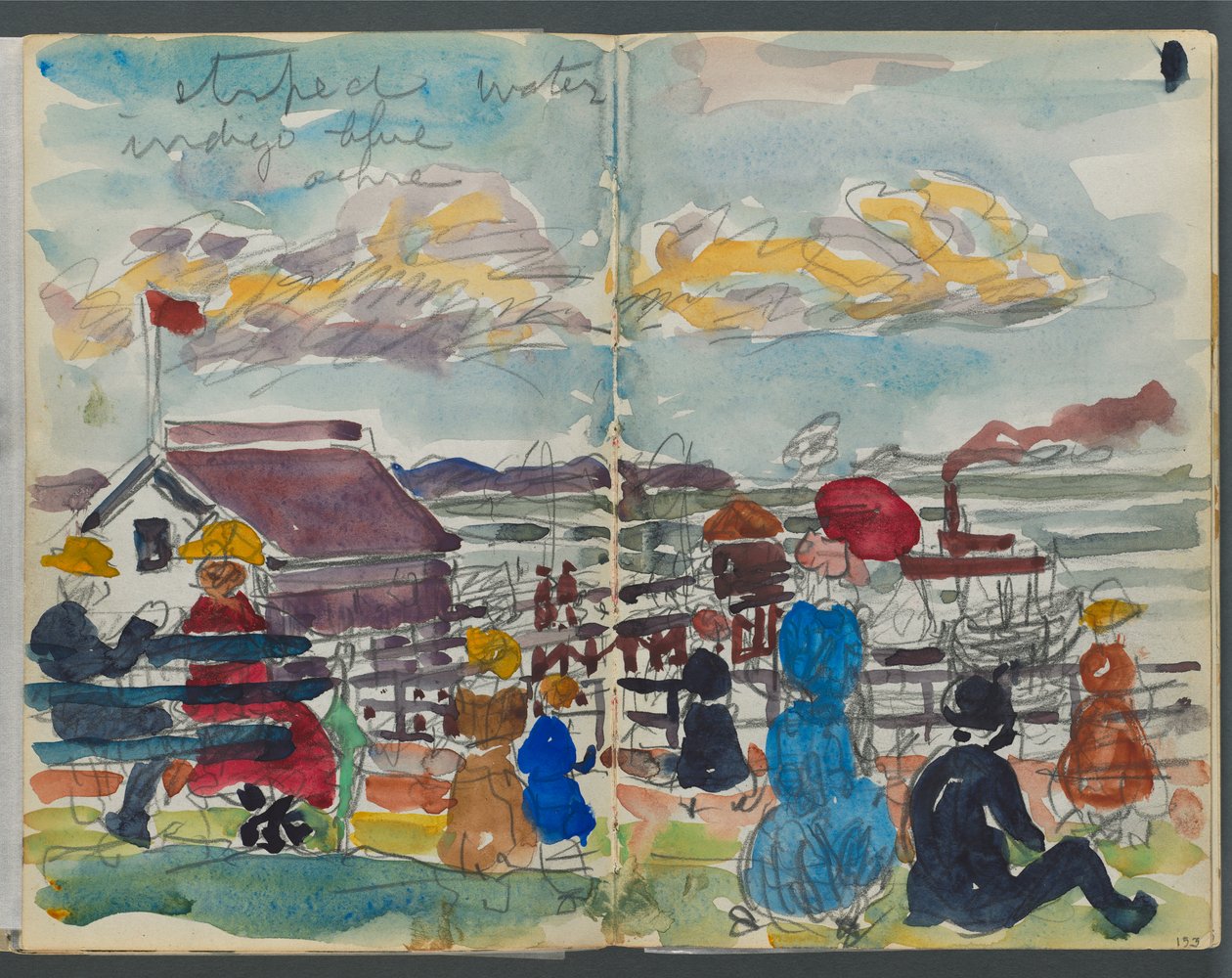 Schetsboek, The Dells, nr. 127, pagina