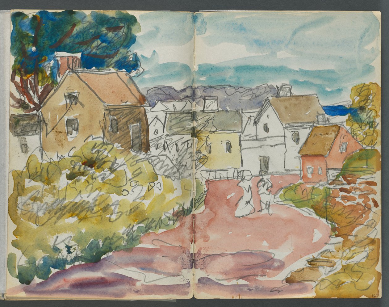 Schetsboek, The Dells, nr. 127, pagina